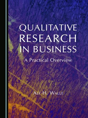 qualitative research title in business